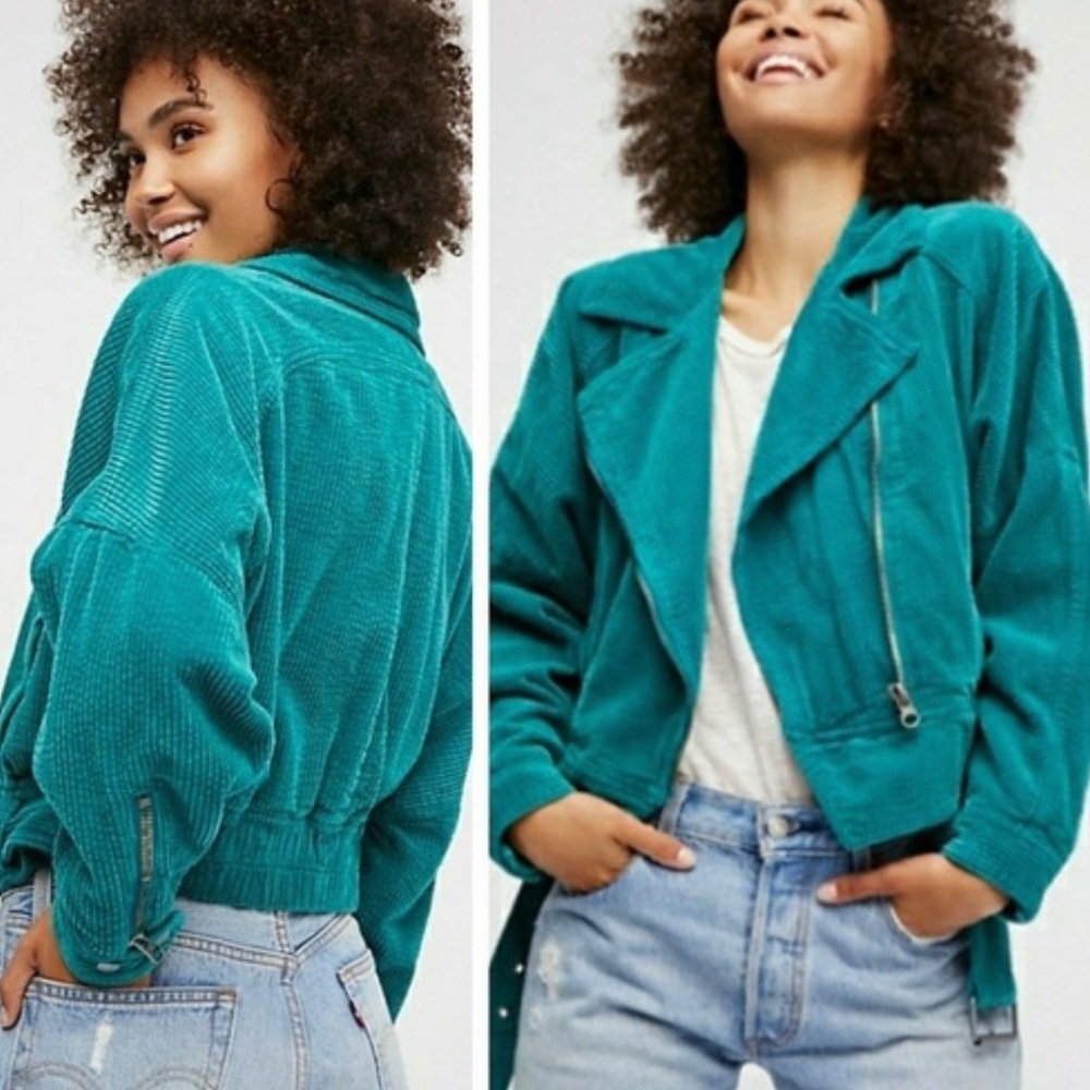 Slouchy Dolman Moto jacket